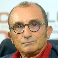 portrait de Marco Steiner, romancier et collaborateur d'Hugo Pratt